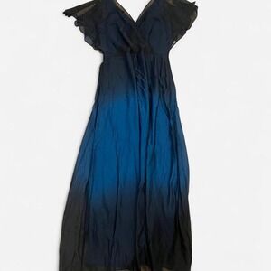 Onyx Blue Ombre Evening Gown NWT
